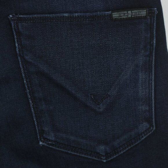 Hudson Barbara Women's Size 24 Blue Denim High Waist Super Skinny Jeans - Picture 7 of 11